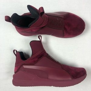 puma fierce burgundy